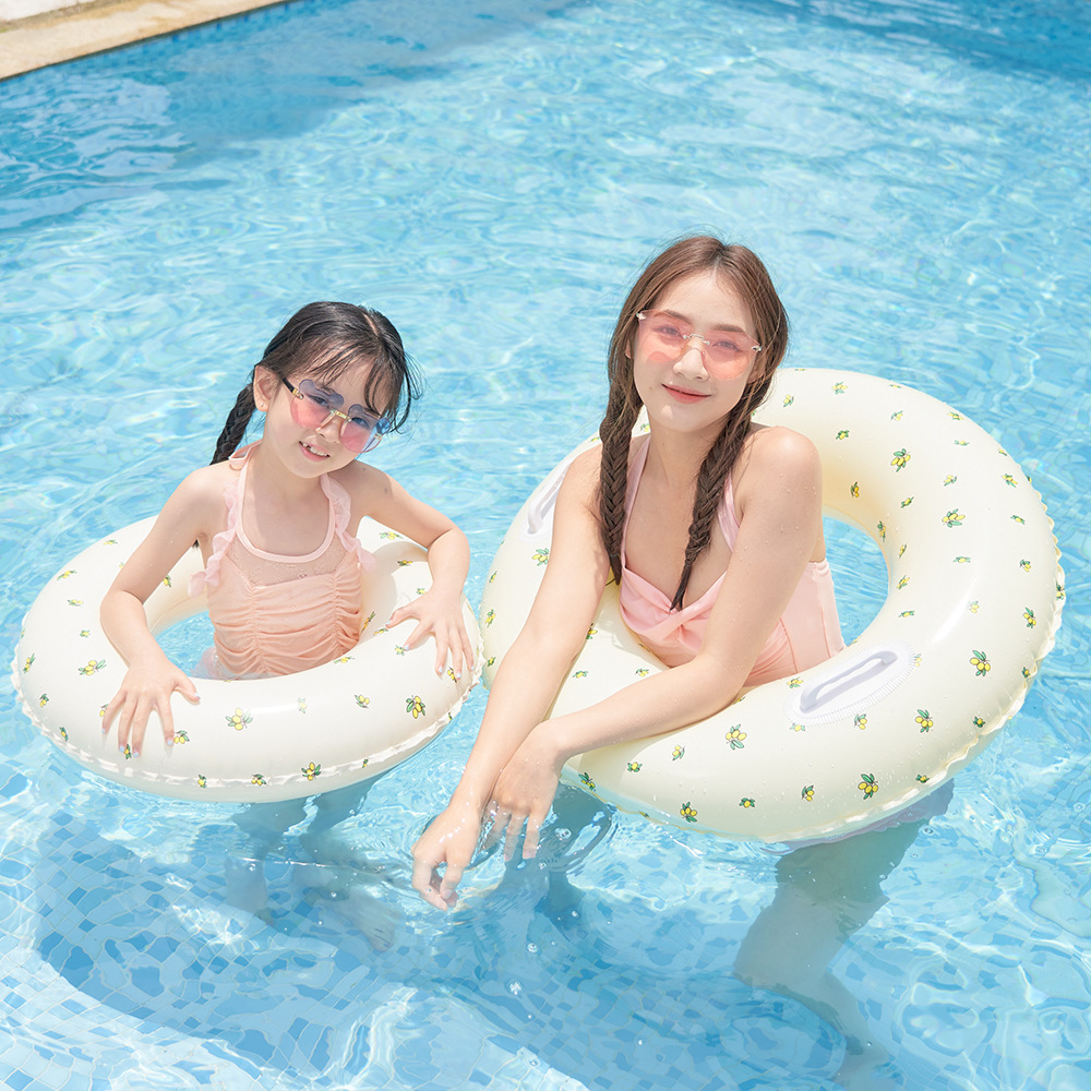 2023 Hot Sale Customize Inflatable Swim Ring Child Floating Toys for Pool USA Europe Pvc Item Time Air Pcs Swimming Material GUA