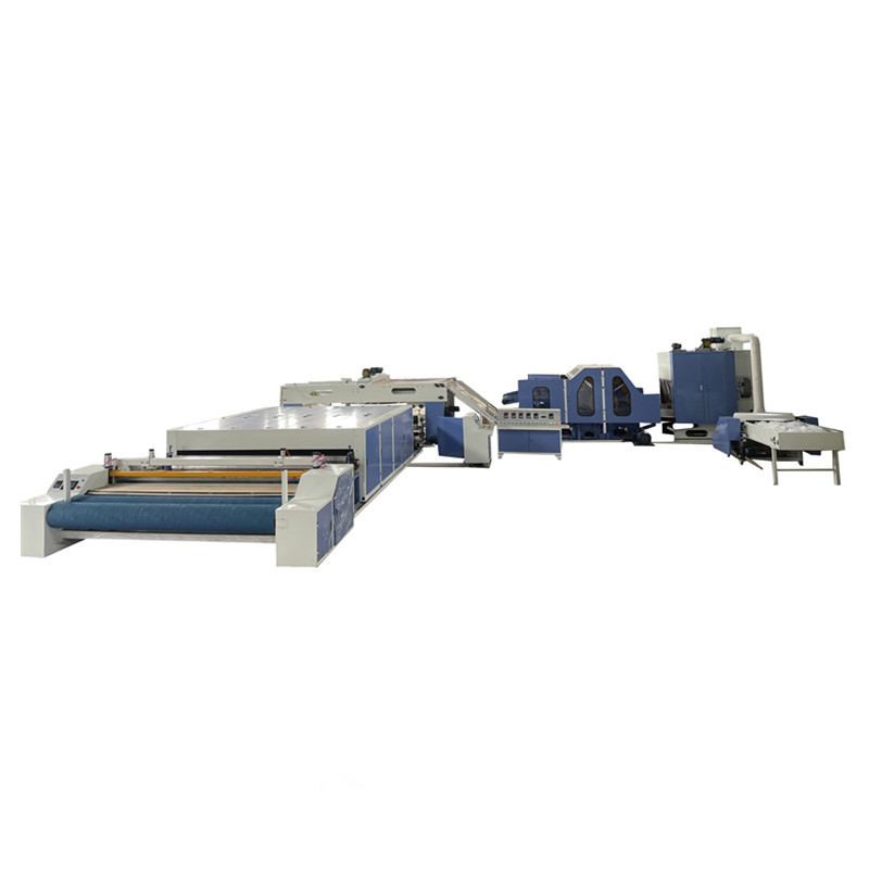 Blanket Making non-glue polyester wadding roll Production Line