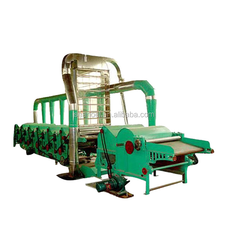 Waste Textile Cutter Opening Machine Jeans Fabric Recycling Machine