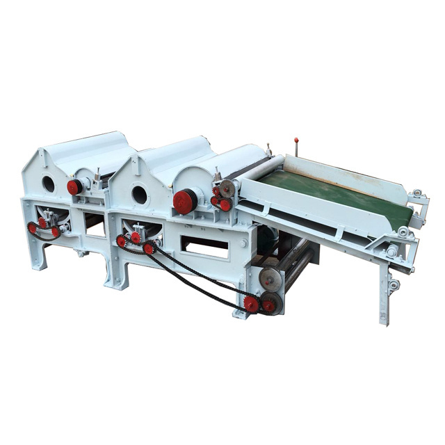 Waste Textile Cutter Opening Machine Jeans Fabric Recycling Machine