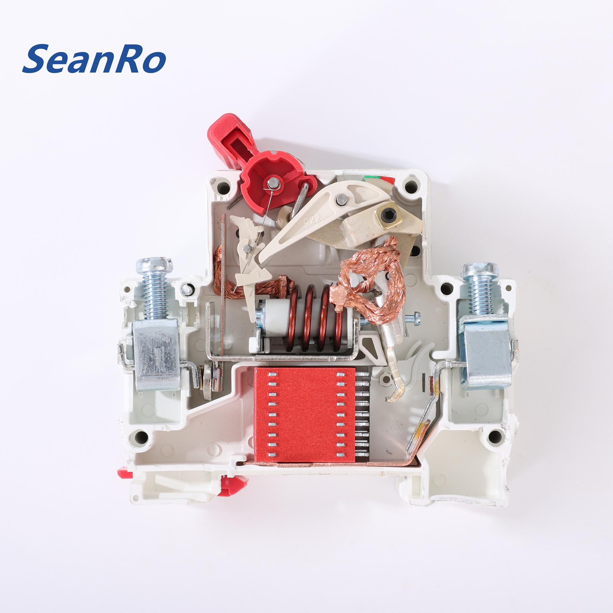 SeanRo 1 2 3 4 p main switch circuit breakers electric automatic dc mcb 32 10 amp miniature circuit breakers