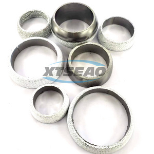 XTSEAO manufacturer sealings Exhaust pipe gasket  for car truck motorcycle Graphite muffler gaskets