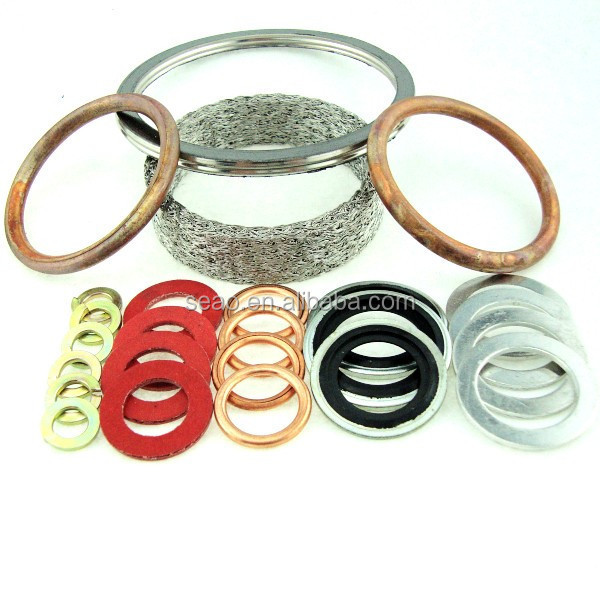 Copper washer ,oil drain plug gasket in fast delivery time