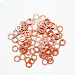 All size Manufacturers Supply Support Customization Sealing Copper Gasket Brass Washer Copper Gasket