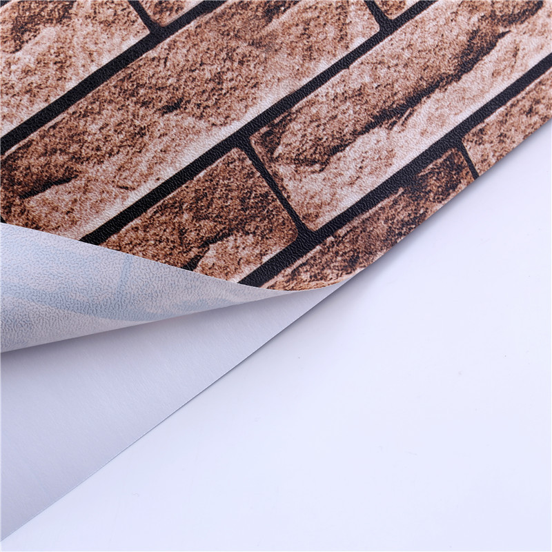 interior decoration contact paper 3D wallpaper self adhesive rock designs wallpaper for wall decoration