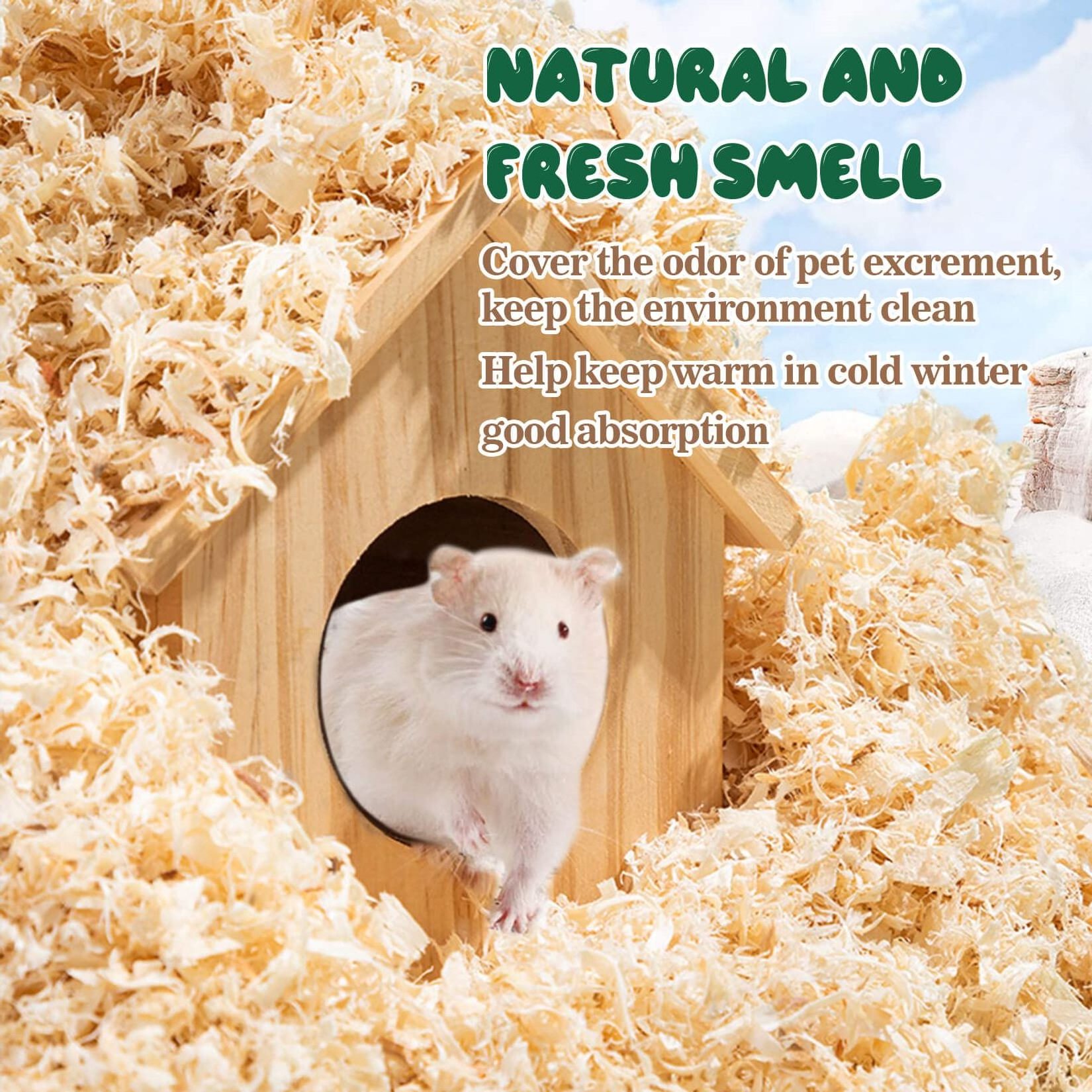 Aspen shavings Animal Hamster Bedding For Guinea Pig Rabbit pet Guinea Pig Rabbit Litter Snake Enclosure Horse Bedding pellets