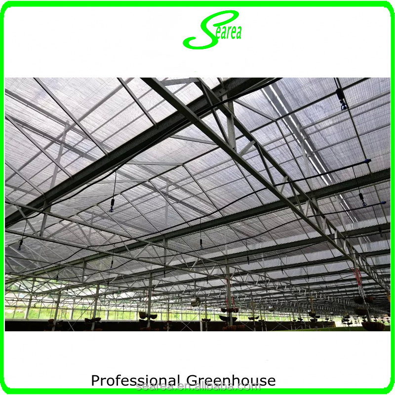 Hot sale glass greenhouse used for flower