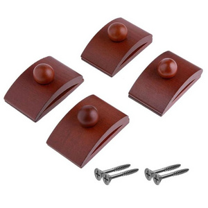 Wooden Quilt Wall Hangers 4 Large Clips and Screws for Wall Hangings Tapestry Hangers/Quilt Hangers for Wall hangings