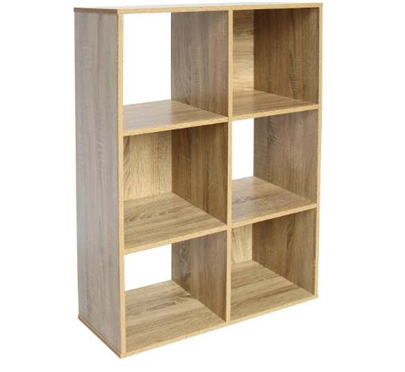 New style 6 Cube Storage Organizer Unit Shelf Closet Cabinet Bookshelf File Organizer Rack