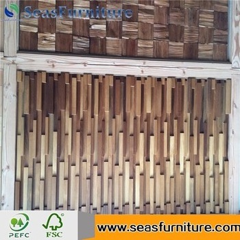 cheap 3d wall panel wallpaper 100% Solid Wood On Sale