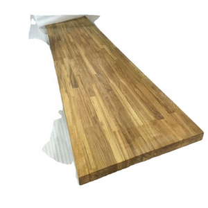 Factory sell Wood Table Tops kitchen countertops wood kitchen island tops 100% Solid Wood