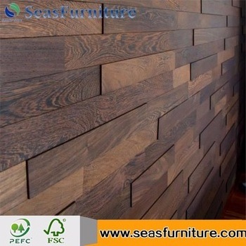 cheap 3d wall panel wallpaper 100% Solid Wood On Sale