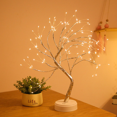 Dimmable with Remote Control Waterproof Copper Wire Lights Battery Operated Hanging Starburst Lights 108 Led