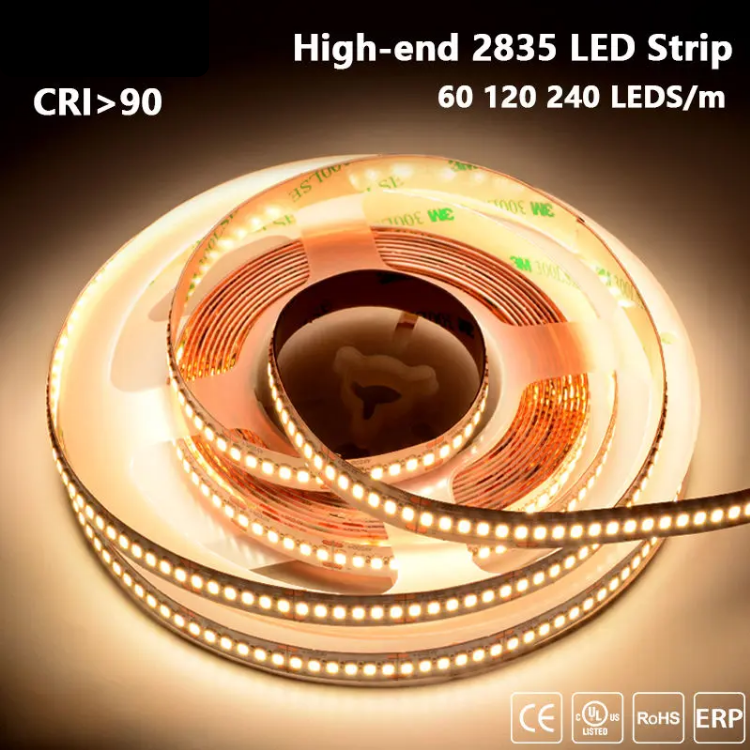 2835 LED Strip Light CE Rohs 5 Year Warranty Indoor Outdoor Office Home Landscape LED Tape Light LED Strip Light