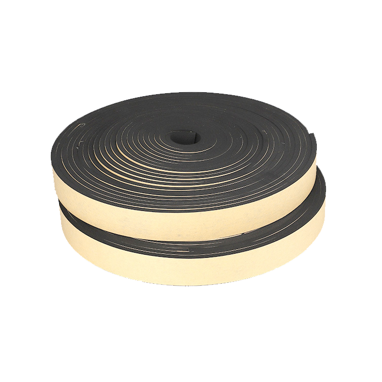 Strong self adhesive neoprene rubber seal strips adhesive foam rubber tapes