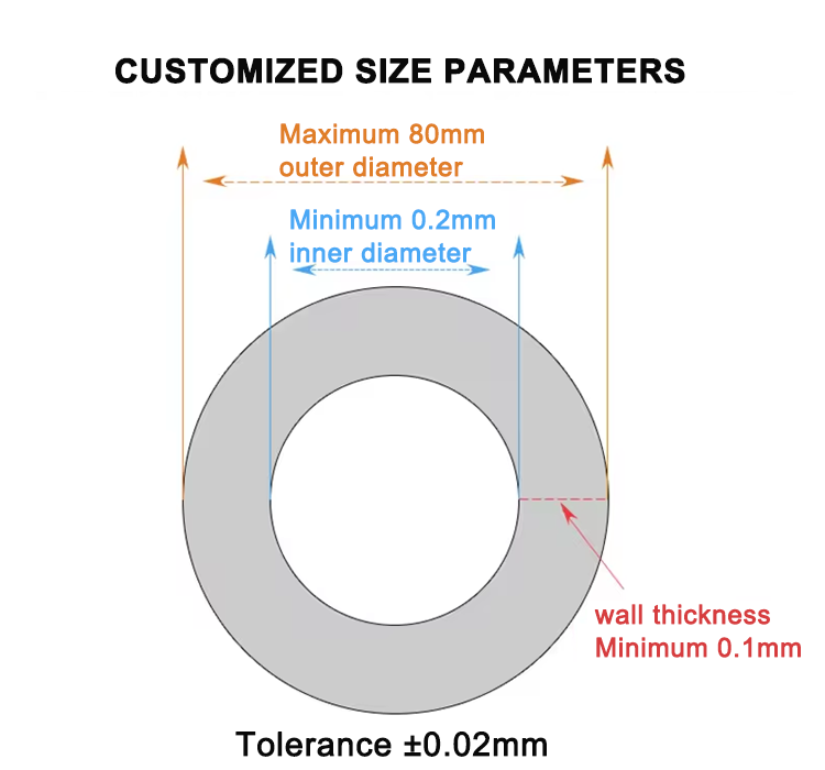 High quality high temp resistant platinum cured rubber pipes silicon hose silicone tubes