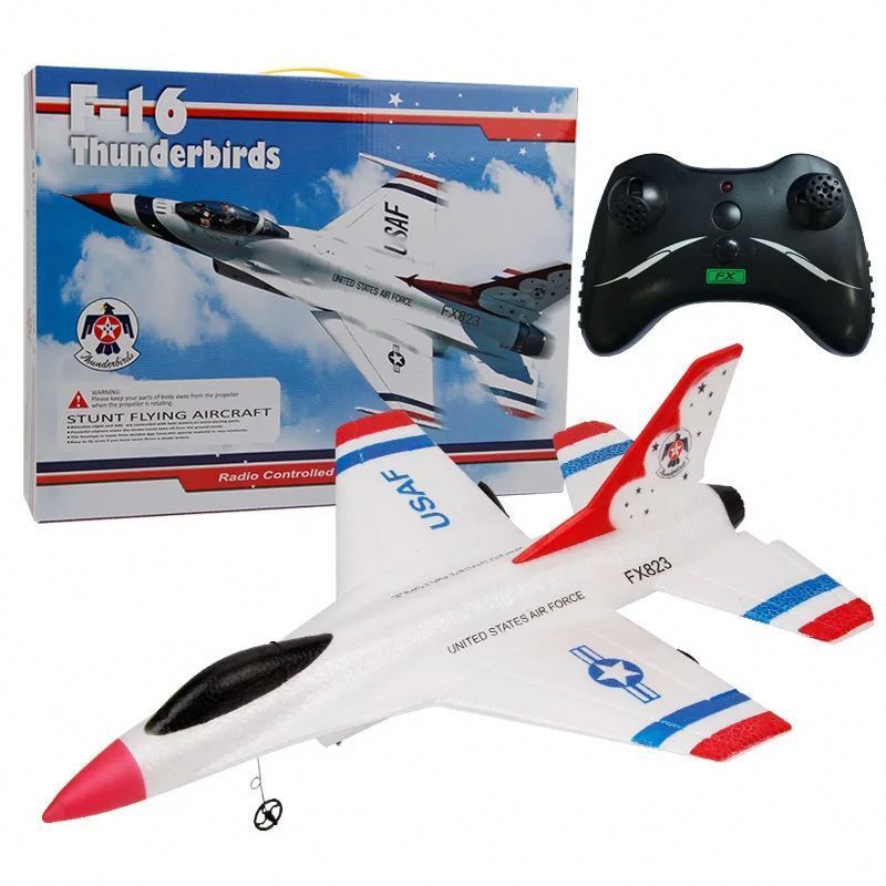 New RC Plane SU35 2.4G With LED Lights Aircraft Remote Control Flying Model Glider Airplane SU57 EPP Foam plane Toys