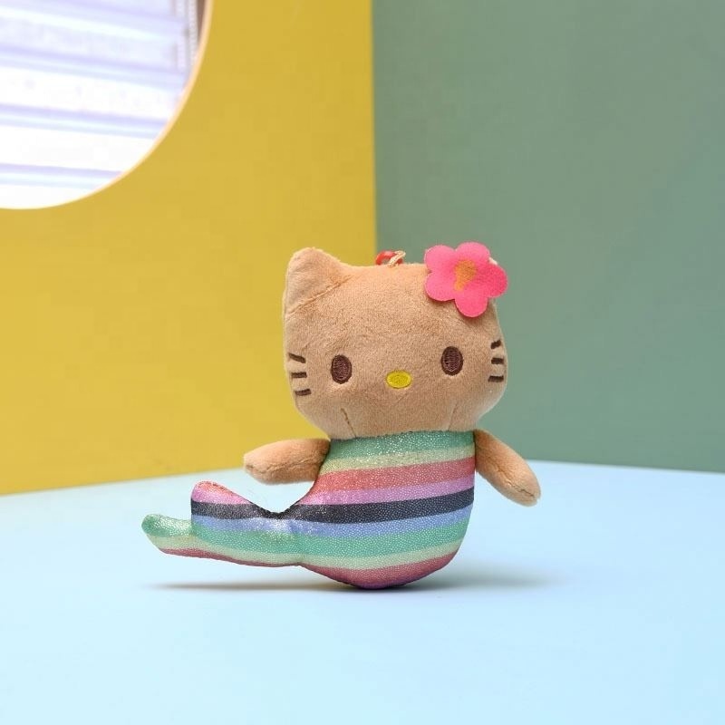 Newest Hawaii Holiday Style Swimming Surfboard   Hellos kt  Cat Stuffed Animal Plush Doll Kawaii Dangle Accessories