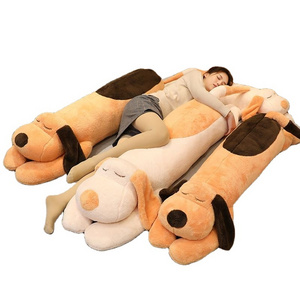 New Super Soft Long Plush Animal Dog Stuffed Sleeping Companion Cartoon Pillow Plush Dog Toy