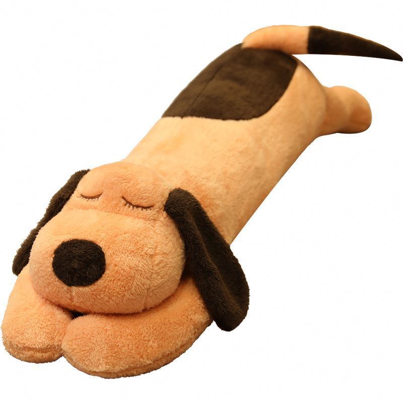 New Super Soft Long Plush Animal Dog Stuffed Sleeping Companion Cartoon Pillow Plush Dog Toy