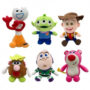 New Story Plush Toy Cartoon Forky Woody Jessie Fokry Alien Buzz Potato Head Partysaurus Rex Stuffed Plush Toy