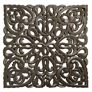 Designer Floral Wooden Wall Art Home Decoration