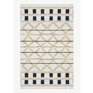 Popular Designed Cotton Floor Rug Carpet Top Selling Eco Friendly Home Decorative Entrance Way Door Mat From India