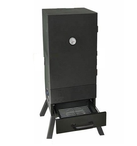 Wholesale Charcoal Vertical Smoker Sausage Meat Oven Easily Assembling SS304 grill hook Outdoor Indoor ODM OEM