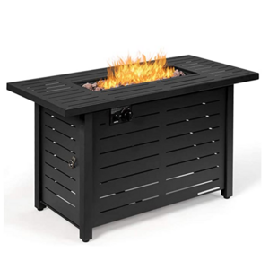 Wholesale Customized Outdoor Indoor Charcoal Gas Fire Pit Fireplace Firepit Table with/without tempered glass wind guard ODM OEM