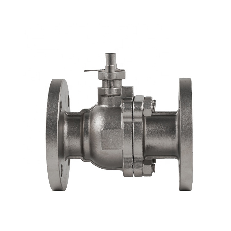 Stainless steel ss cf8m 3 4 6 inch ANSI ASME class 150 JIS 10K Flange ball valve