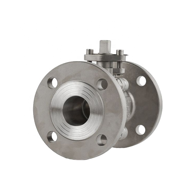 Stainless steel ss cf8m 3 4 6 inch ANSI ASME class 150 JIS 10K Flange ball valve