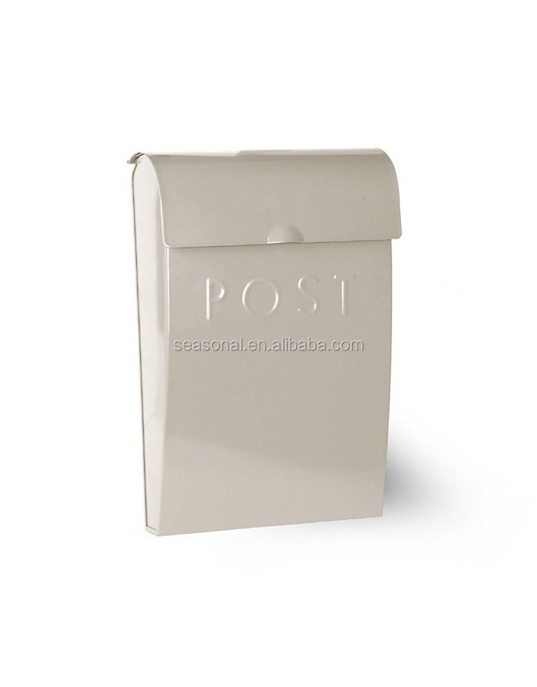 H004 Wall Mounted Outdoor Metal Mail Box Waterproof Post Box