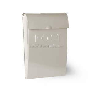 H004 Wall Mounted Outdoor Metal Mail Box Waterproof Post Box