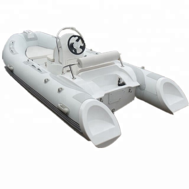 China Rib Boats Rigid Rib Fiber Glass Fishing Boat With Seat Box