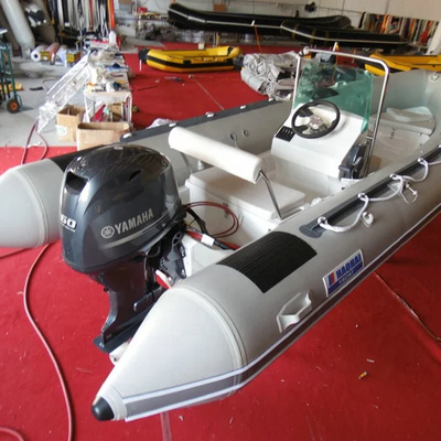 17ft 8 Passengers France Rib Fiberglass Rigid Inflatable Boat with CE for sale