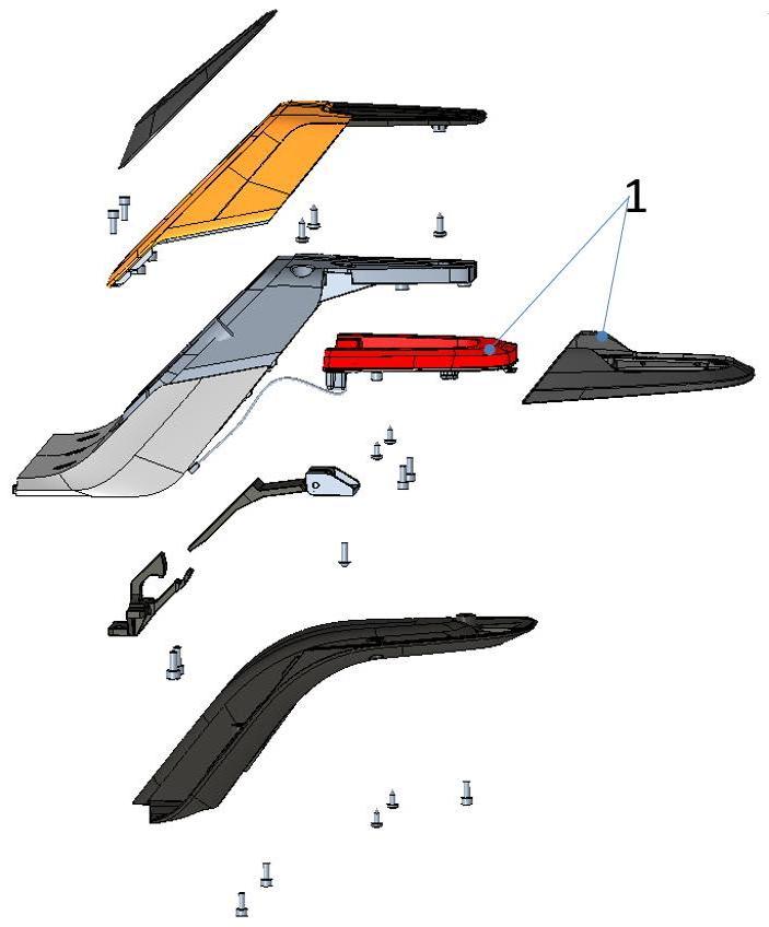 Original Spare parts of  Ninebot P65/P65E Electric Scooter Ninebot P65/P65E Spare Parts Controller tyre