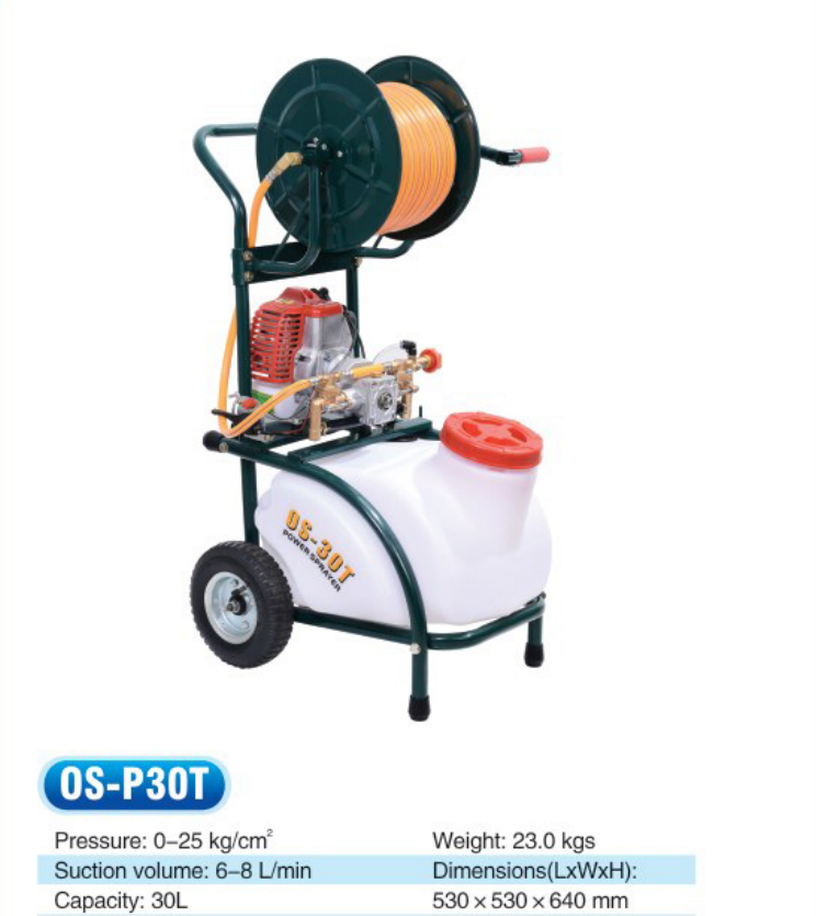 High Quality 2 Stroke Gasoline Engine Sprayer OS-P30T OS-P60T  Power Sprayer 30L 50L