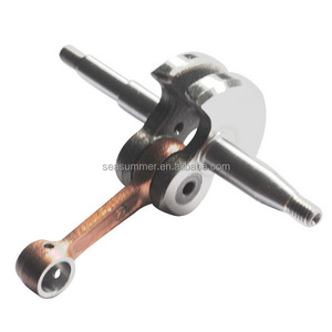 High quality chainsaw spare parts two stroke gasoline Chain saw crankshaft 1E41F