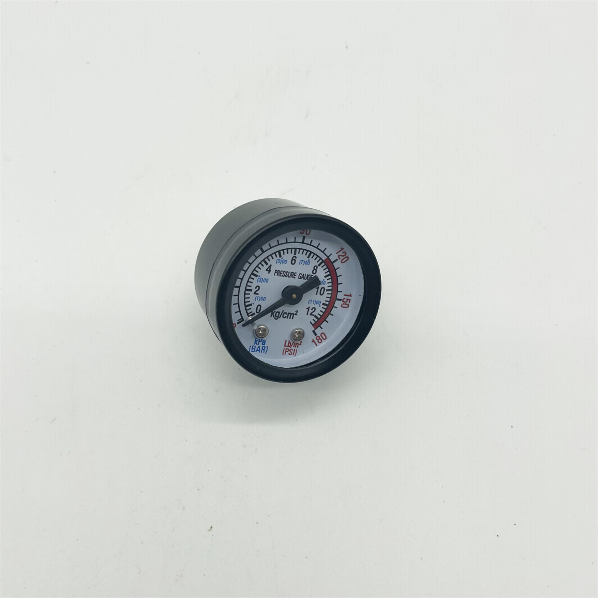 SeaSummer High Quality Air Compressors Spare Parts 40 Iron Shell electrophoresis Pressure Gauge Compresor Portatil