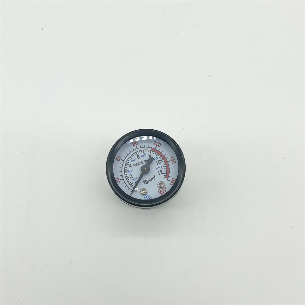 SeaSummer High Quality Air Compressors Spare Parts 40 Iron Shell electrophoresis Pressure Gauge Compresor Portatil