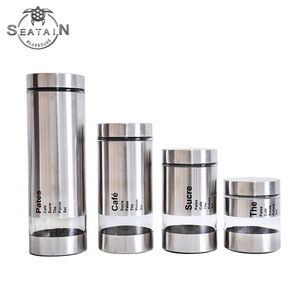 kitchen sugar food storage containers stainless steel kitchen containers for sale