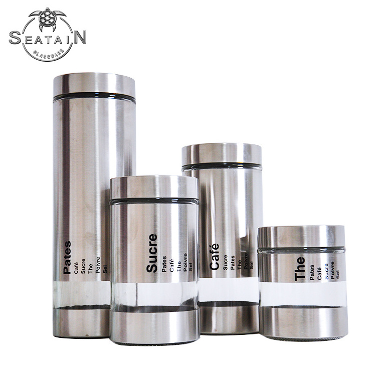 kitchen sugar food storage containers stainless steel kitchen containers for sale