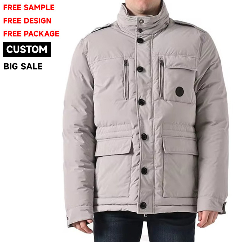 Custom Outdoor Jacket Winter 900 Fill Outwear Parka Puffer Jacket For Men