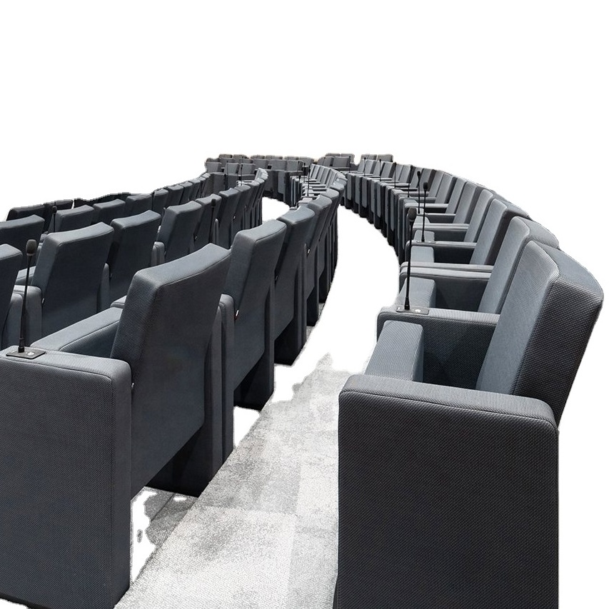 University Student Audience Auditorium Seating Public Theater Seats Chair with Tablet