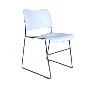 Hot Selling Plastic Stacking Event Chair With Chromed Legs