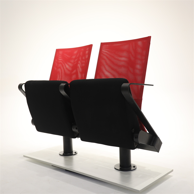 Factory Wholesale Slim Back Customized Modern Auditorium Chair with Fixed Leg