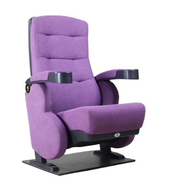 2024 Style Popular Design Folding Arm Theater Furniture Seating Folding Cinema Seat