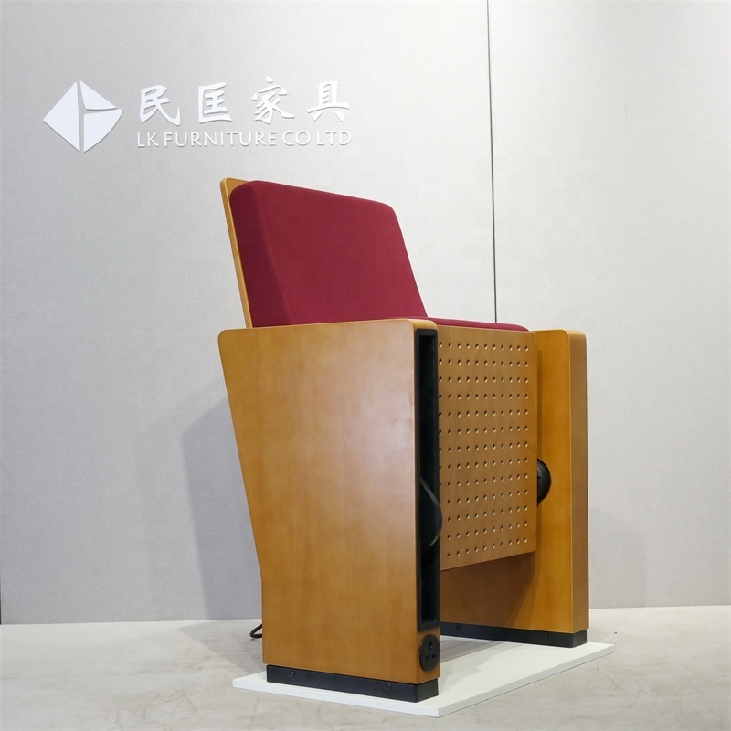 Elegant design abric Auditorium Chair Lecture Hall Chair Theater Chair for School