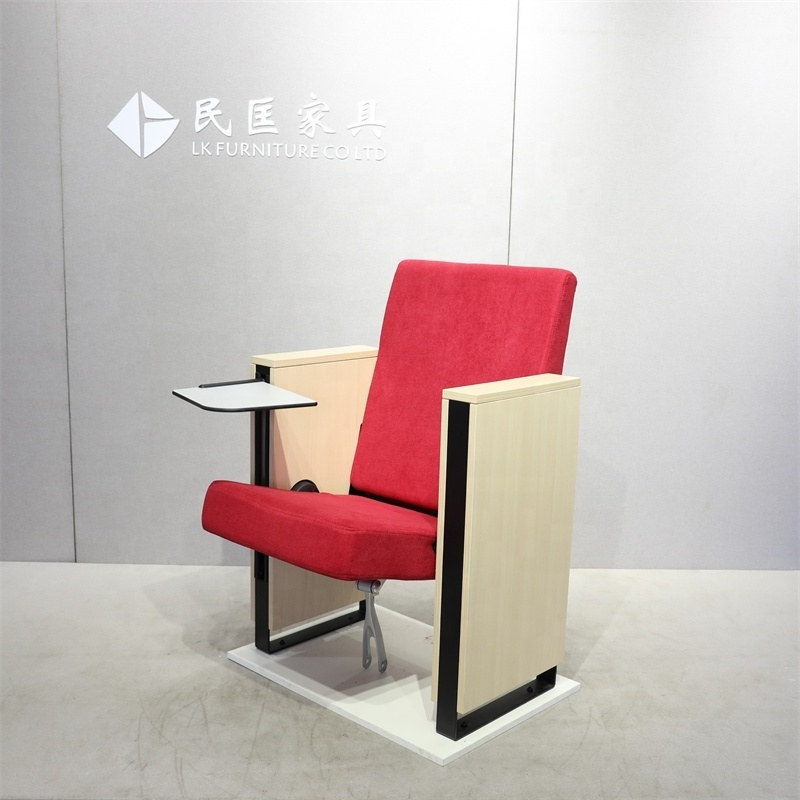 Wholesale simple design comfortable high quality conference hall auditorium chair for school