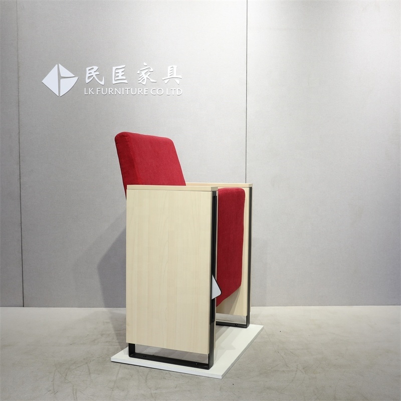 Wholesale simple design comfortable high quality conference hall auditorium chair for school